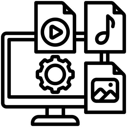 content management system icon