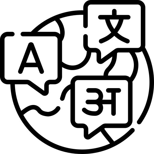 multi language icon