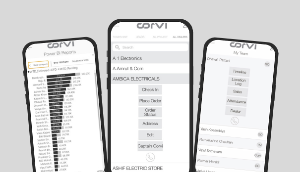 Field Sales management app