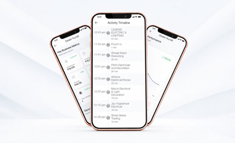 Field Sales management app