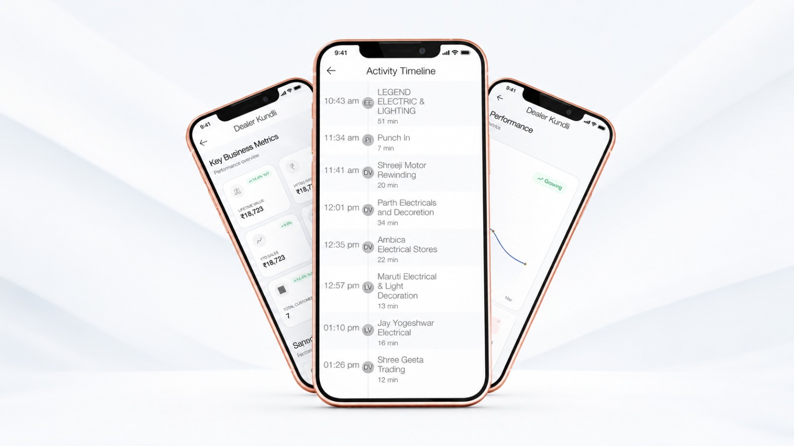 Field Sales management app