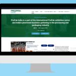 Design and Development of Exhibition Website for ProPak India
