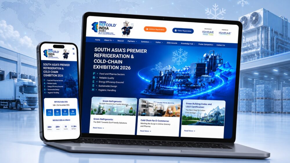 Exhibition Website for the Refrigeration and Cold Chain Industry
