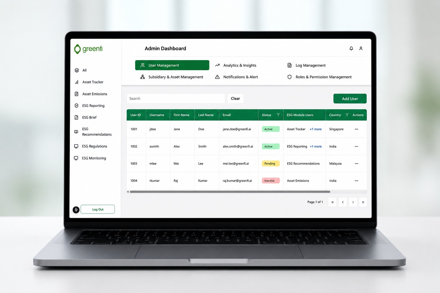 ESG Reporting & Sustainability Intelligence Through AI Platform