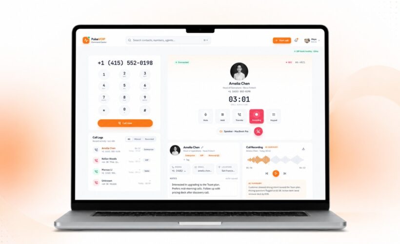Design & Development of a SaaS-Based VOIP Application